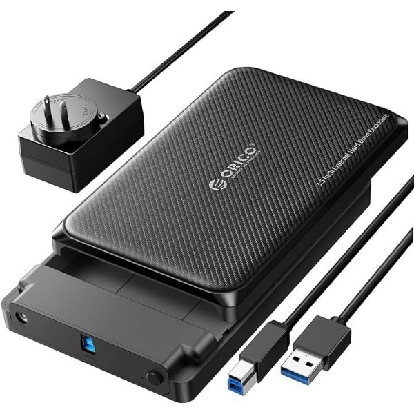 Sata usb 3.0 enclosure top