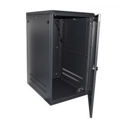Newlink 20RU 39" Wallmount Enclosure with Glass Door. Fan included