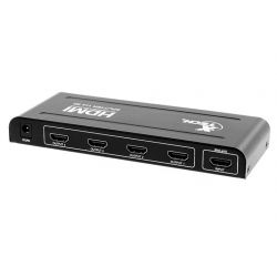 XTech 4-Way HDMI Splitter Box with Power