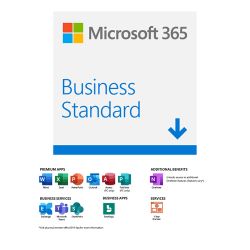 Microsoft 365 Business Standard Subscription License Digital Download - 1 User - 1 Year 