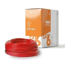 Nexxt UTP Cable 4 Pairs Cat 6 1000ft Red
