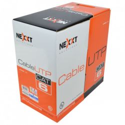 Nexxt UTP Cable 4 Pairs Cat 6 Gray 1000ft