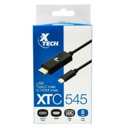 Xtech USB Type C male to HDMI male