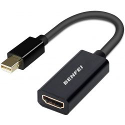Benfei Mini DisplayPort Male (Thunderbolt) to HDMI Female Adapter