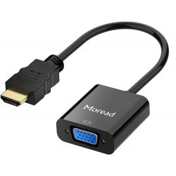 Moread HDMI to VGA adapter (Male to Female)