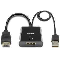 Benfei 4K HDMI to DisplayPort Adapter