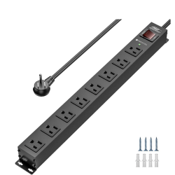 Newlink 8-Outlet Power Strip with Surge Protector