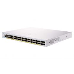 Cisco Business 250 Series 48 Ports Gigabit Ethernet PoE+ Compliant Smart Switch with SFP