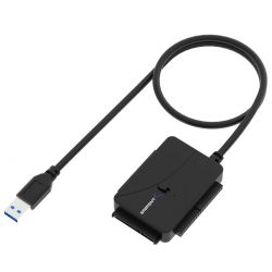 Sabrent USB 3.0 TO SSD/SATA/IDE 2.5″/3.5″/5.25″ Hard Drive Converter