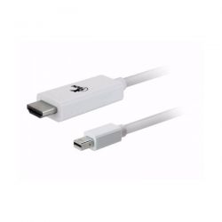 XTech Mini DisplayPort Male to HDMI Male Cable/Adapter